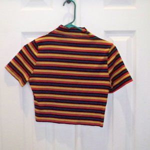 stretchy crop top size small